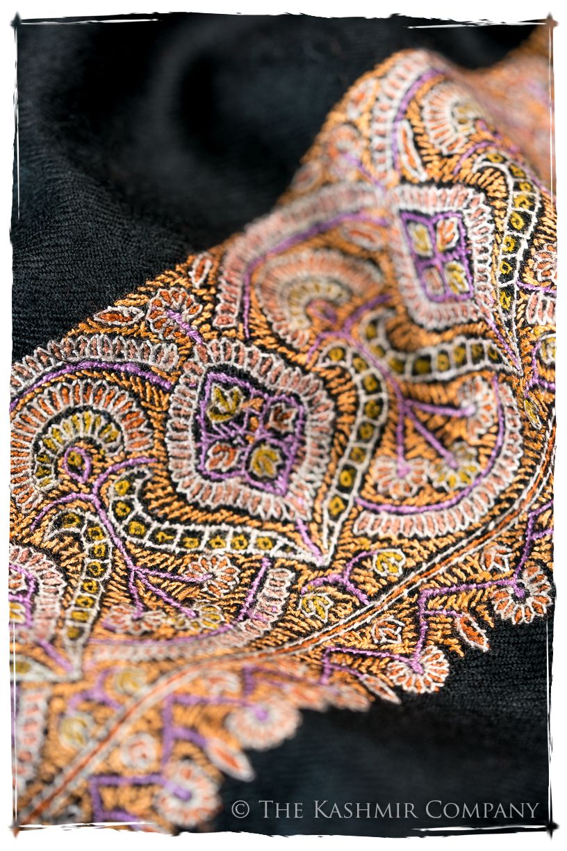 Orient de nuit de Parisién  - Grand Pashmina Shawl