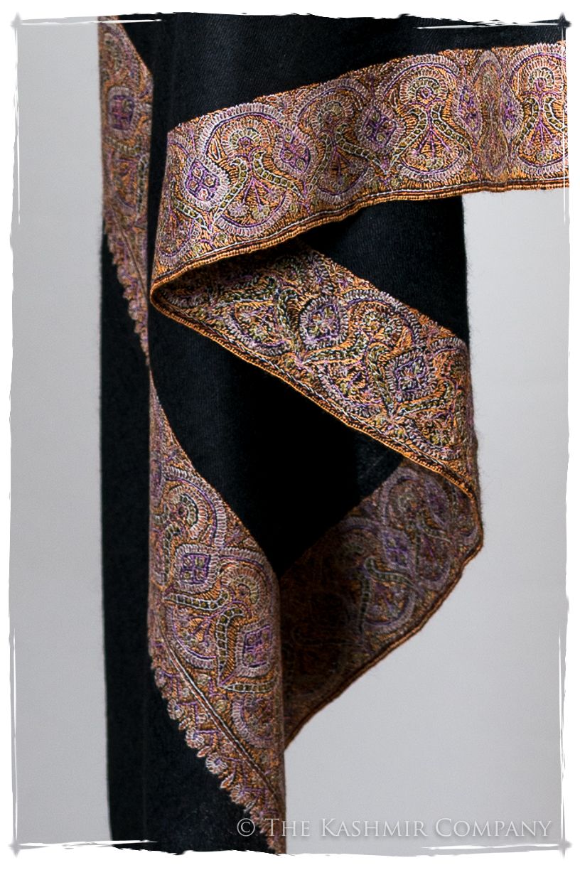 Orient de nuit de Parisién  - Grand Pashmina Shawl