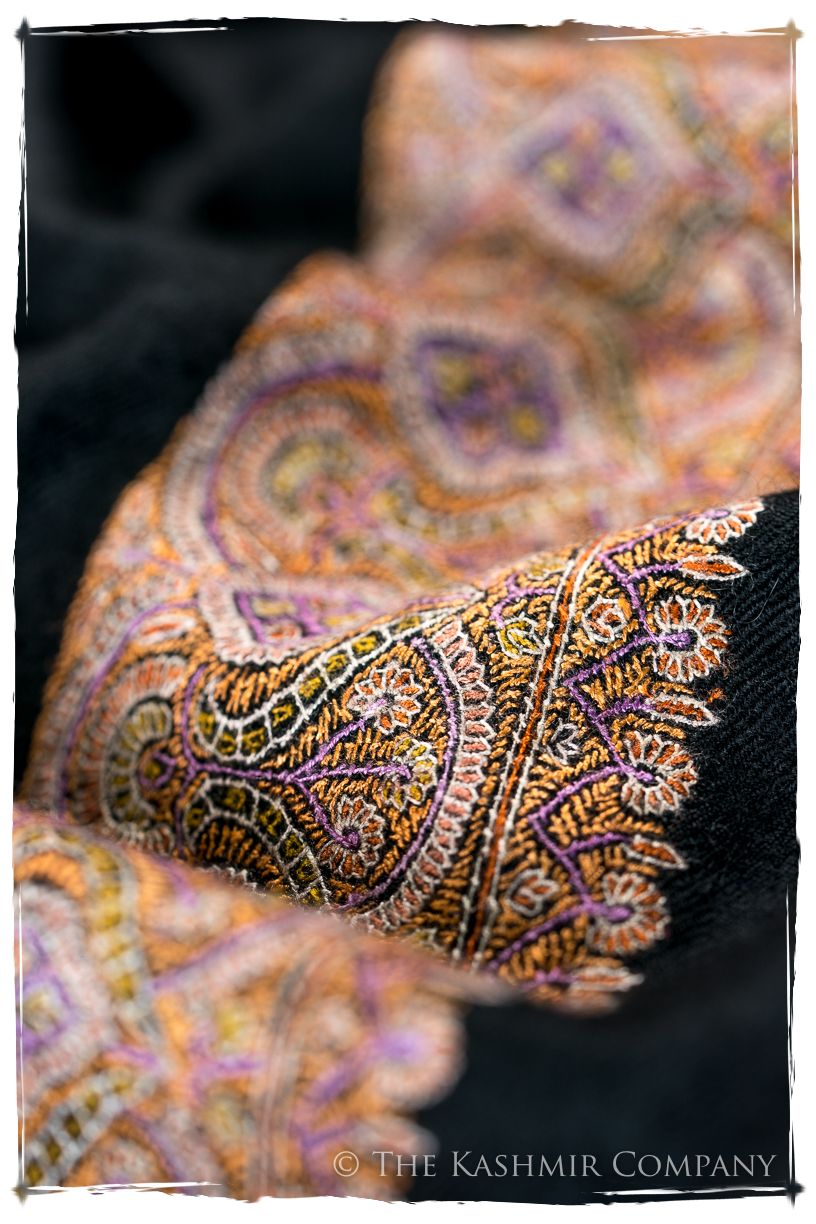Orient de nuit de Parisién  - Grand Pashmina Shawl