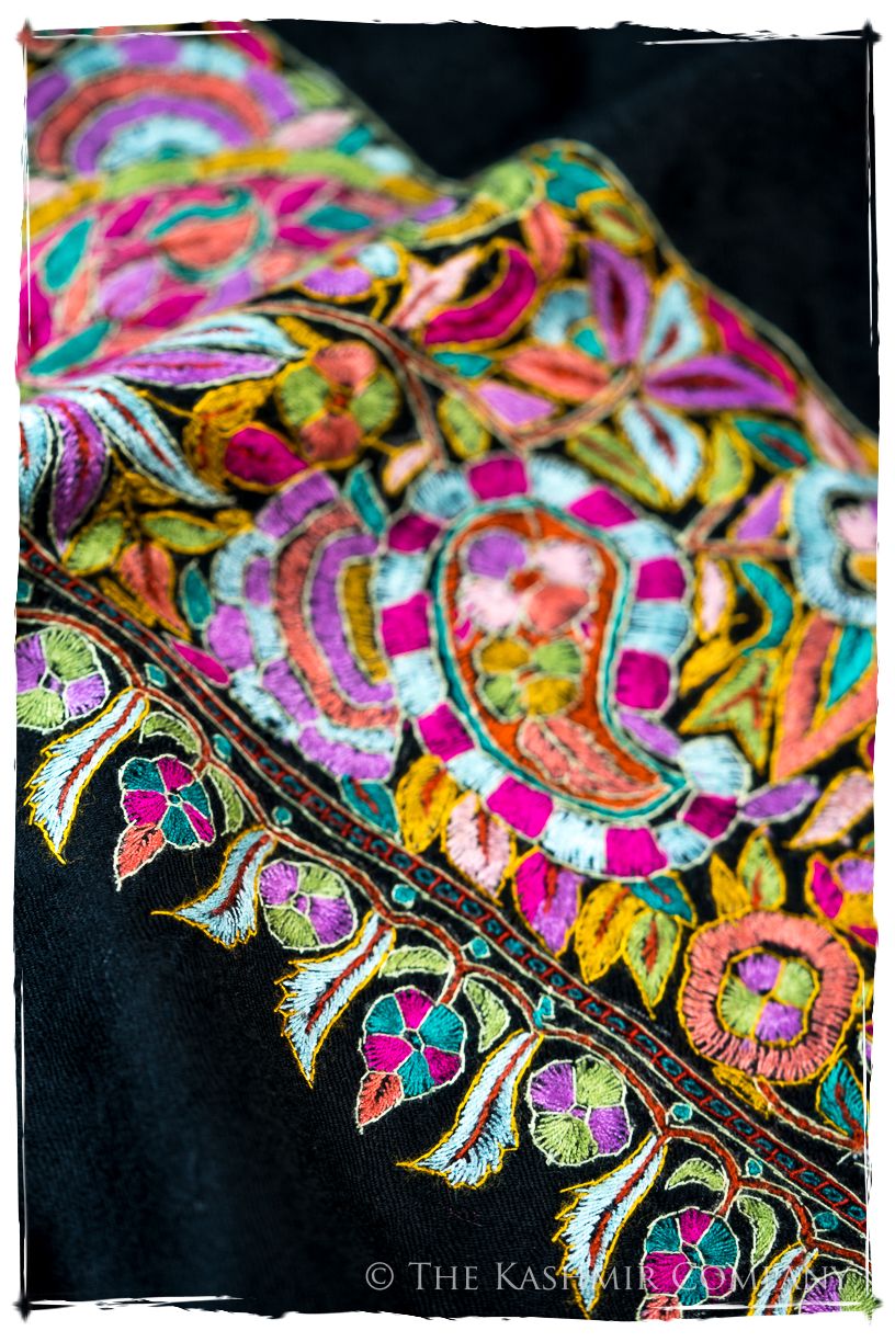 Orient de nuit de Milan  - Grand Pashmina Shawl