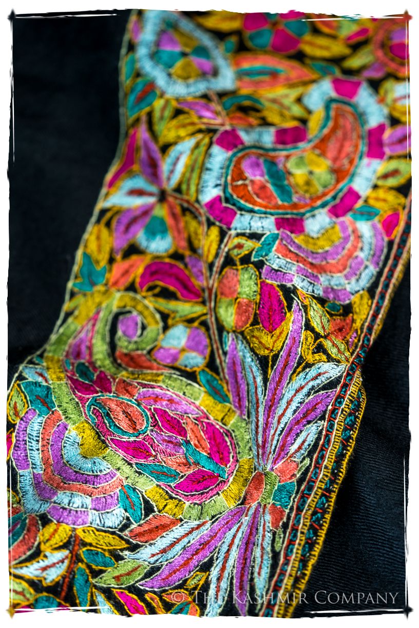 Orient de nuit de Milan  - Grand Pashmina Shawl
