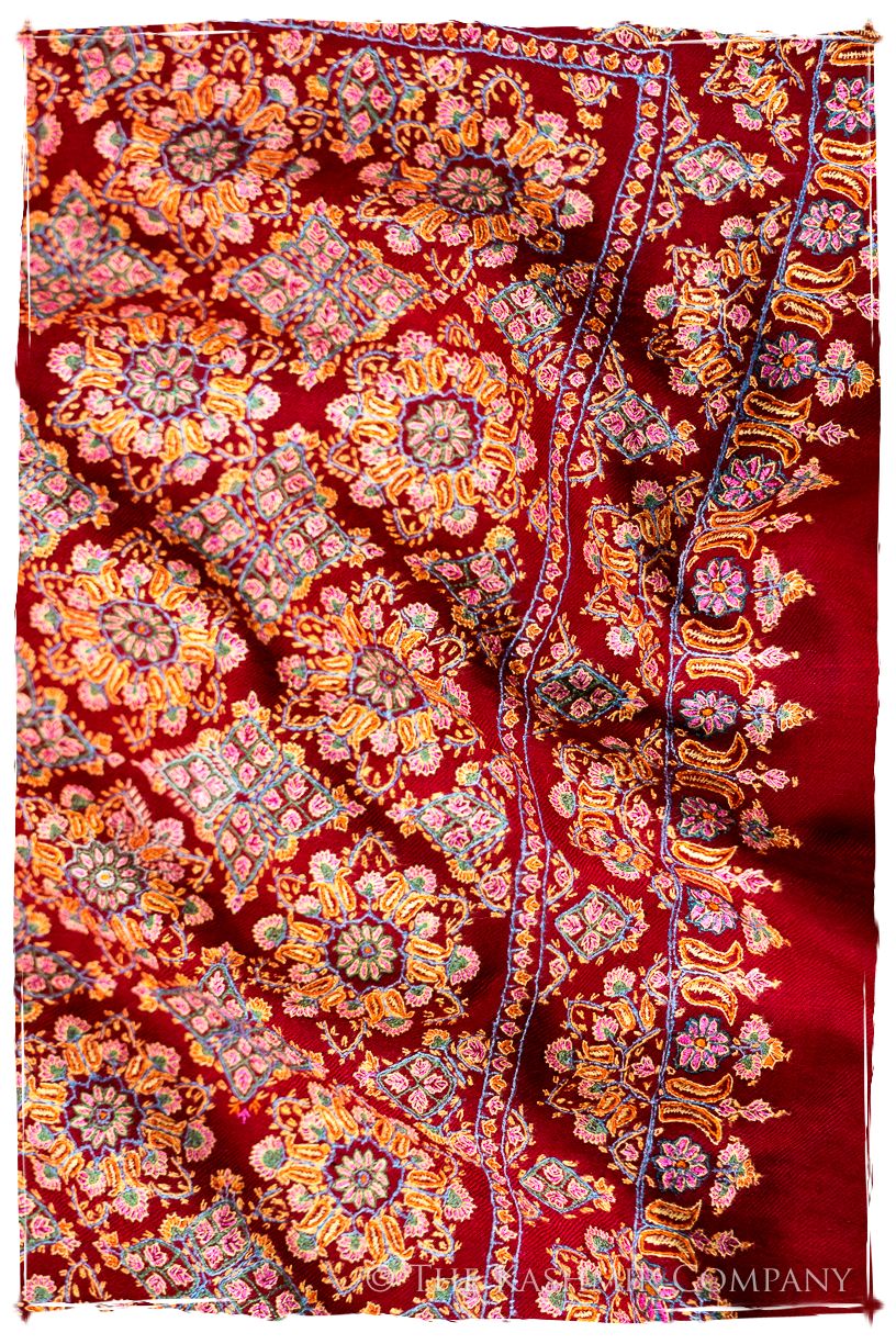 The Bordeaux Montmartre - Grand Pashmina Shawl