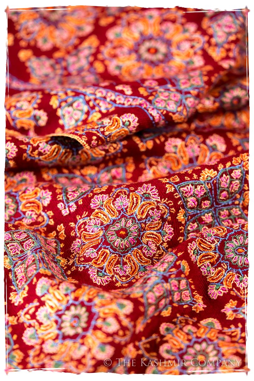 The Bordeaux Montmartre - Grand Pashmina Shawl