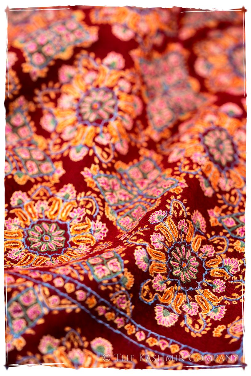 The Bordeaux Montmartre - Grand Pashmina Shawl
