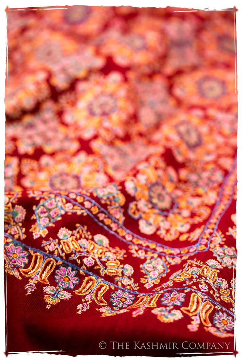 The Bordeaux Montmartre - Grand Pashmina Shawl