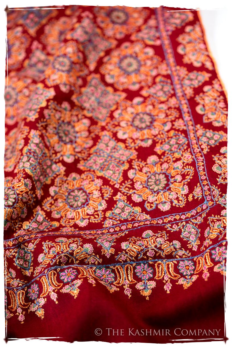 The Bordeaux Montmartre - Grand Pashmina Shawl