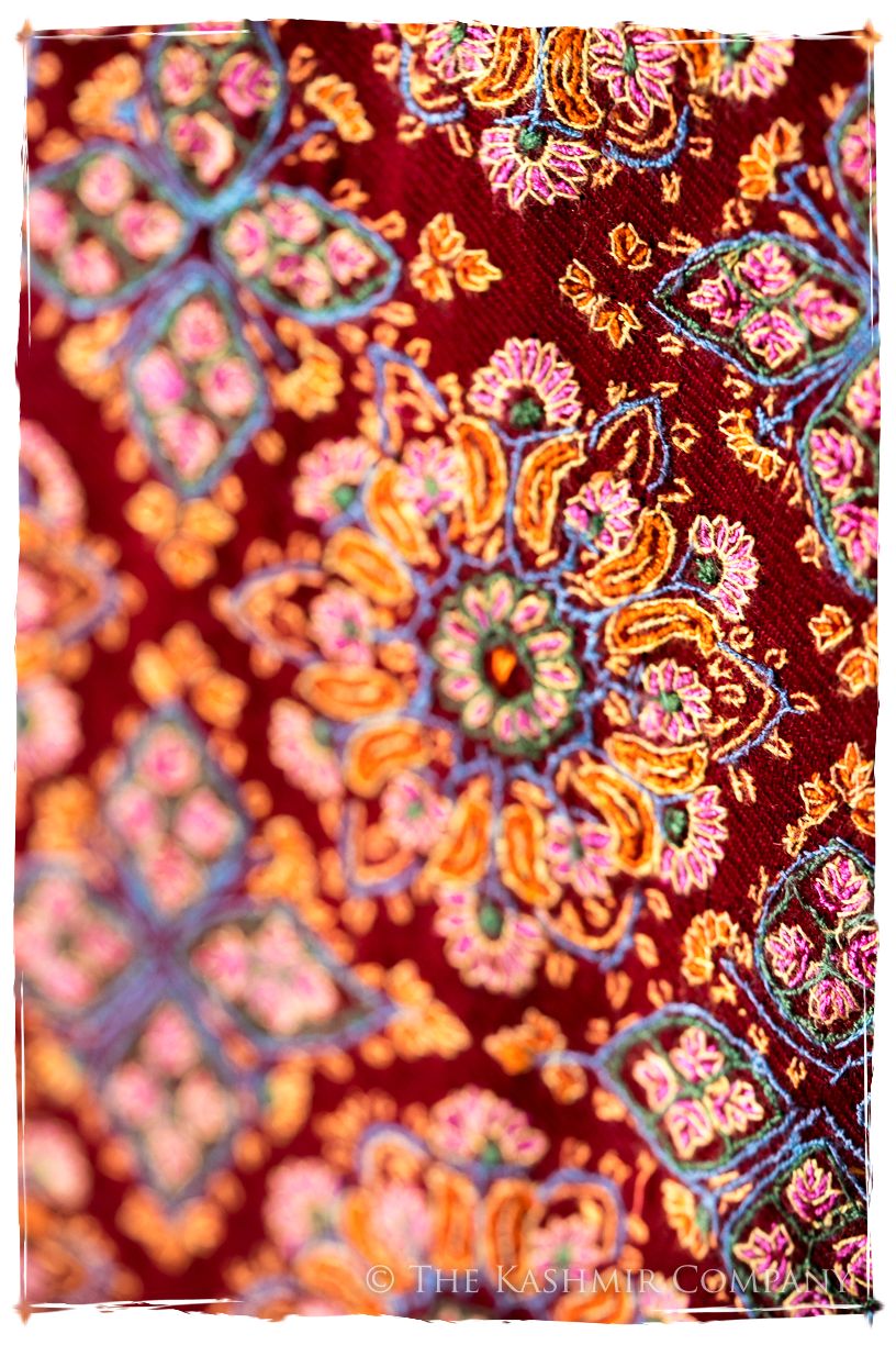 The Bordeaux Montmartre - Grand Pashmina Shawl