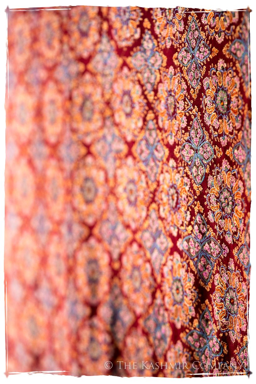 The Bordeaux Montmartre - Grand Pashmina Shawl