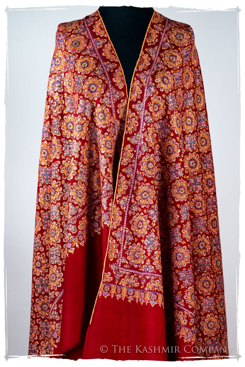 The Bordeaux Montmartre - Grand Pashmina Shawl