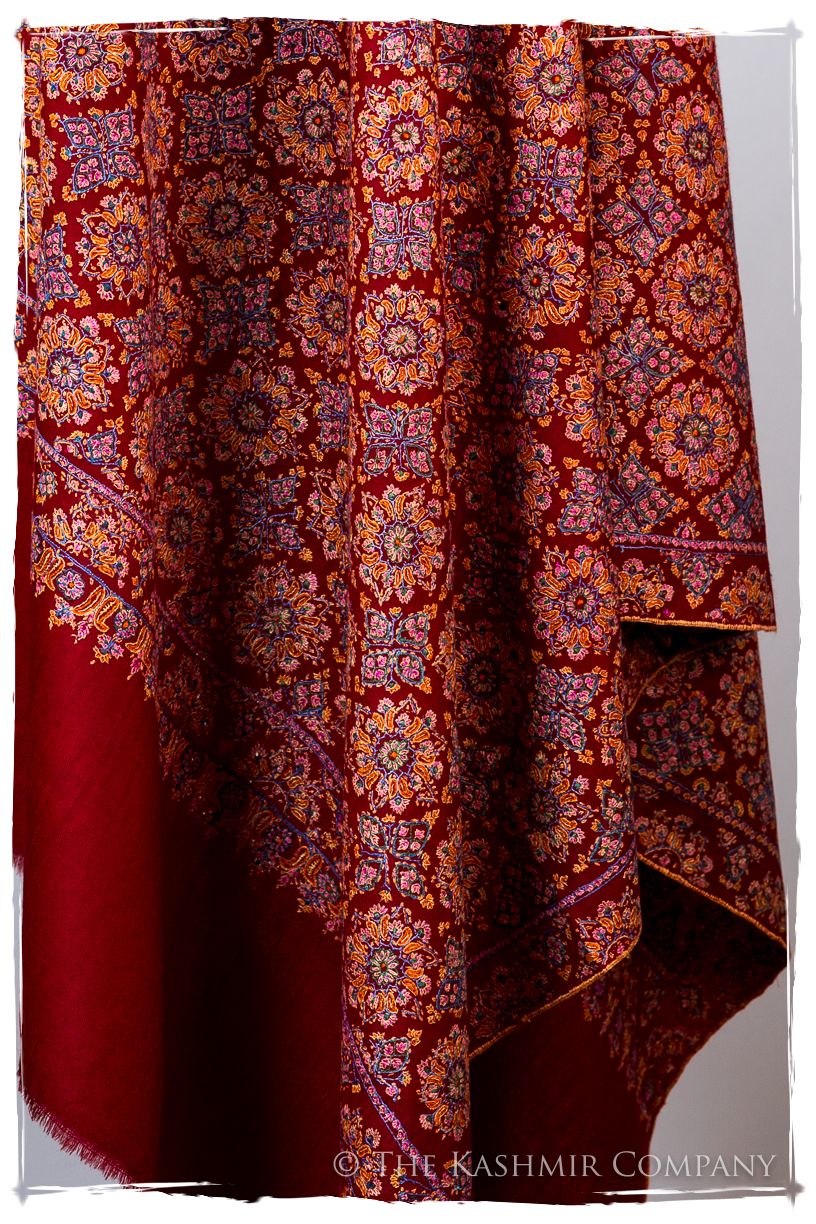 The Bordeaux Montmartre - Grand Pashmina Shawl