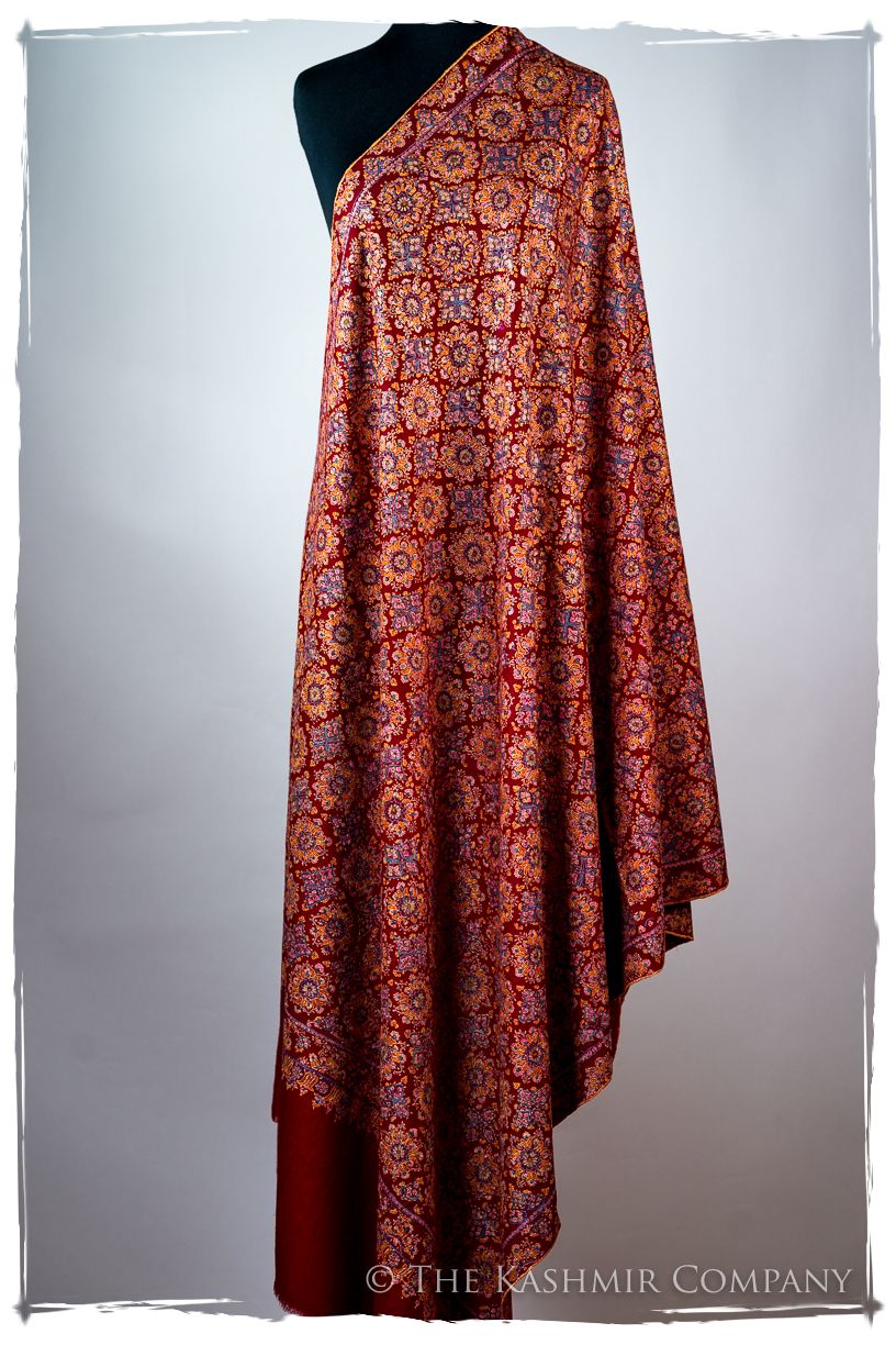 The Bordeaux Montmartre - Grand Pashmina Shawl