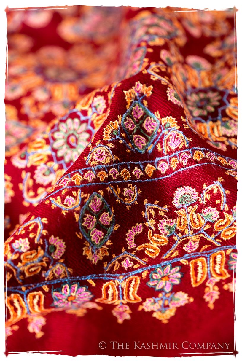 The Bordeaux Montmartre - Grand Pashmina Shawl