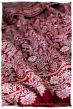 The Kaleidoscope Bordeaux Moondance - Grand Pashmina Shawl