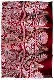The Kaleidoscope Bordeaux Moondance - Grand Pashmina Shawl