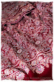 The Kaleidoscope Bordeaux Moondance - Grand Pashmina Shawl