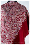 The Kaleidoscope Bordeaux Moondance - Grand Pashmina Shawl