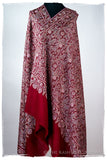The Kaleidoscope Bordeaux Moondance - Grand Pashmina Shawl