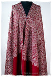 The Kaleidoscope Bordeaux Moondance - Grand Pashmina Shawl