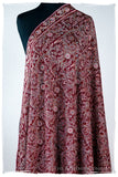 The Kaleidoscope Bordeaux Moondance - Grand Pashmina Shawl