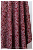 The Kaleidoscope Bordeaux Moondance - Grand Pashmina Shawl