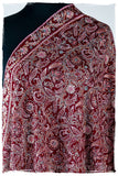 The Kaleidoscope Bordeaux Moondance - Grand Pashmina Shawl