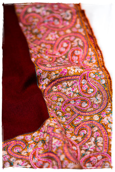 The Bordeaux Empress - Grand Pashmina Shawl