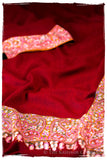 The Bordeaux Empress - Grand Pashmina Shawl