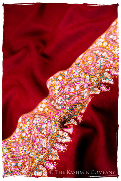 The Bordeaux Empress - Grand Pashmina Shawl