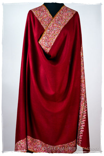 The Bordeaux Empress - Grand Pashmina Shawl