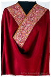 The Bordeaux Empress - Grand Pashmina Shawl