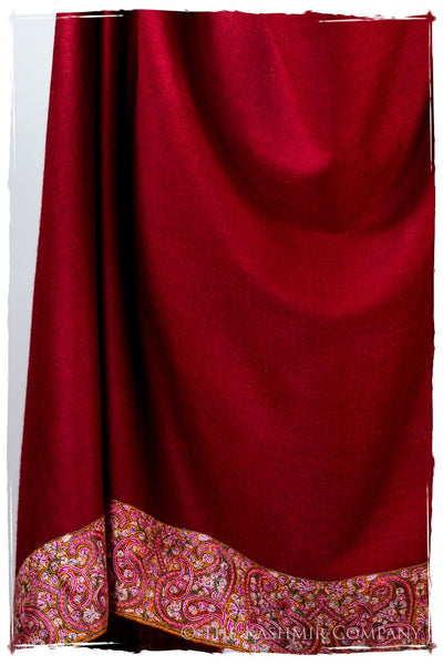 The Bordeaux Empress - Grand Pashmina Shawl