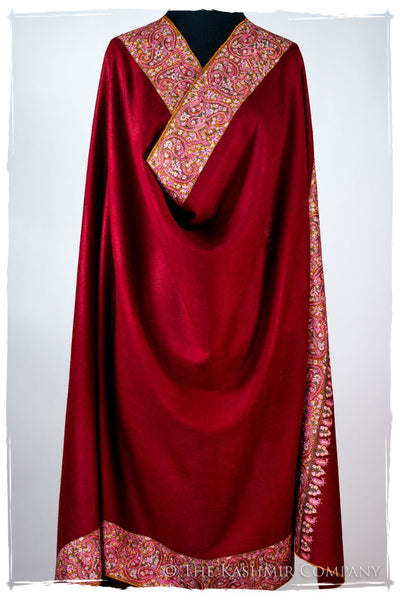 The Bordeaux Empress - Grand Pashmina Shawl