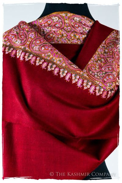 The Bordeaux Empress - Grand Pashmina Shawl