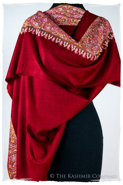 The Bordeaux Empress - Grand Pashmina Shawl