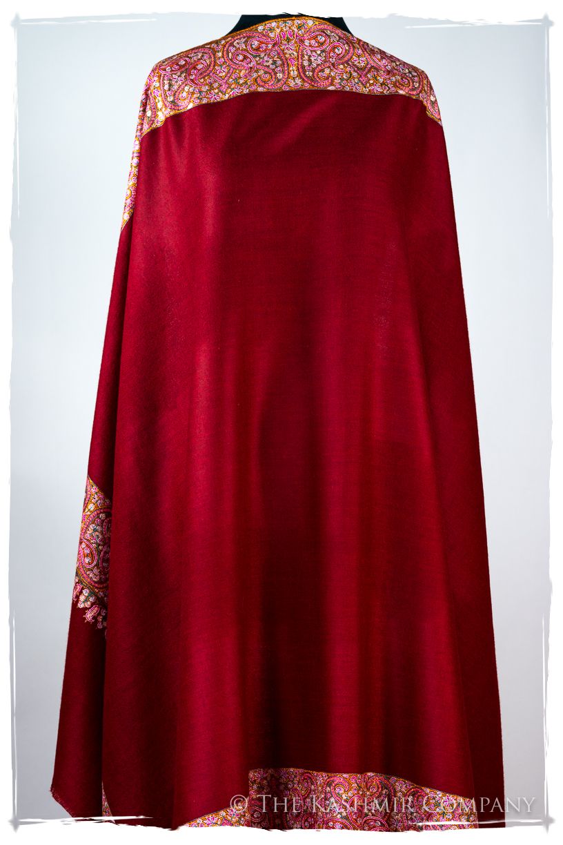 The Bordeaux Empress - Grand Pashmina Shawl