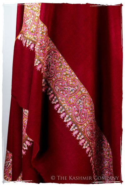 The Bordeaux Empress - Grand Pashmina Shawl