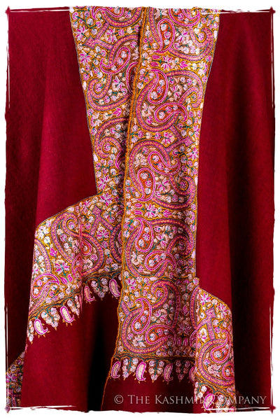 The Bordeaux Empress - Grand Pashmina Shawl