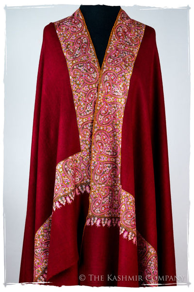 The Bordeaux Empress - Grand Pashmina Shawl