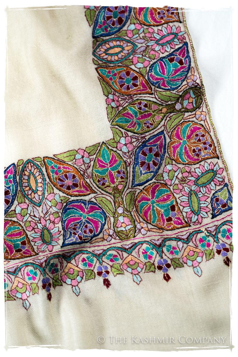 Frontière tropicale d'Tahitï - Grand Pashmina Shawl