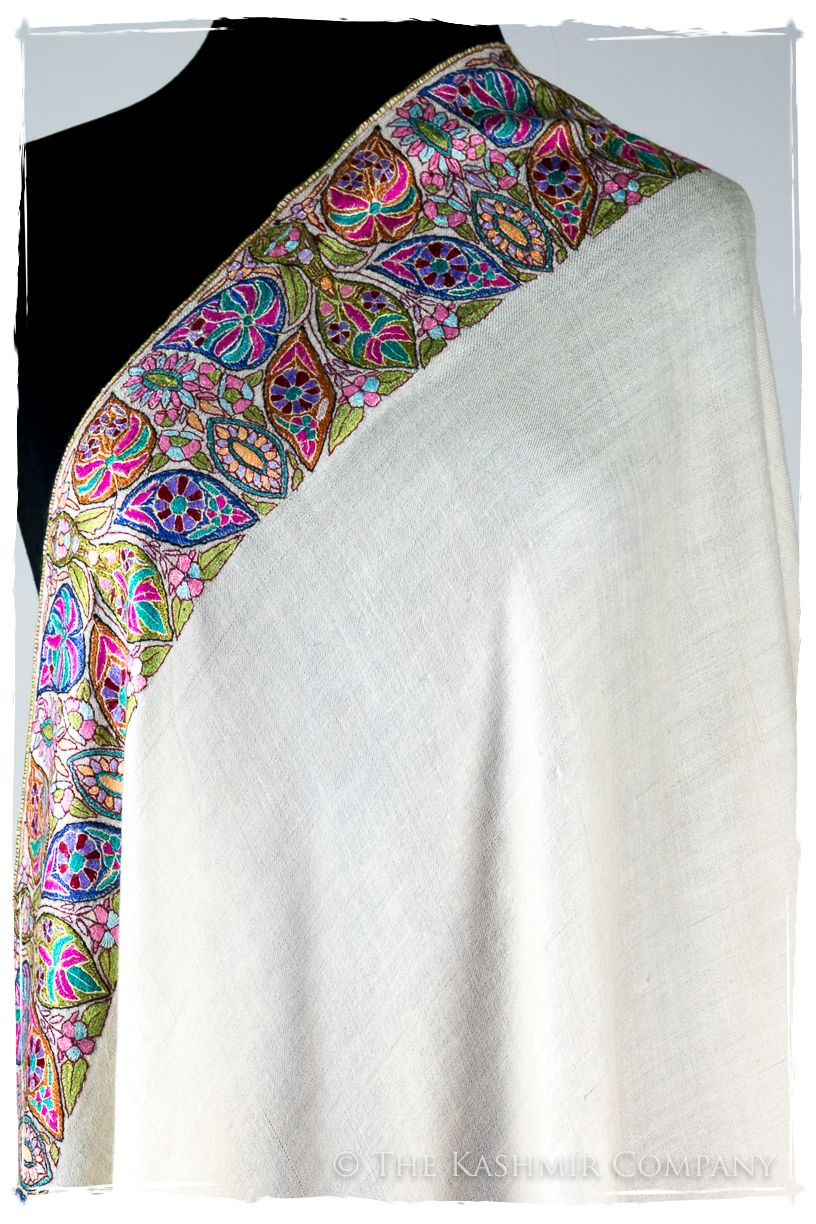 Frontière tropicale d'Tahitï - Grand Pashmina Shawl