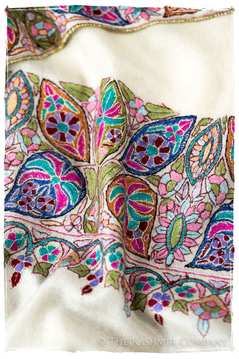 Frontière tropicale d'Tahitï - Grand Pashmina Shawl