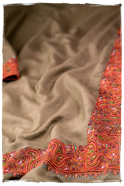 The Moroccan Dunes Frontière - Grand Pashmina Shawl