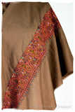 The Moroccan Dunes Frontière - Grand Pashmina Shawl