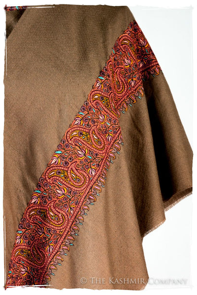 The Moroccan Dunes Frontière - Grand Pashmina Shawl