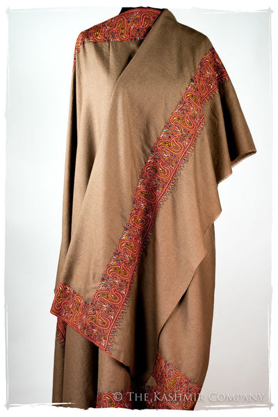 The Moroccan Dunes Frontière - Grand Pashmina Shawl