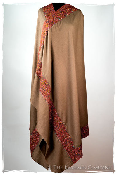 The Moroccan Dunes Frontière - Grand Pashmina Shawl