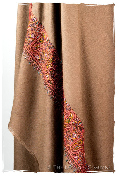 The Moroccan Dunes Frontière - Grand Pashmina Shawl