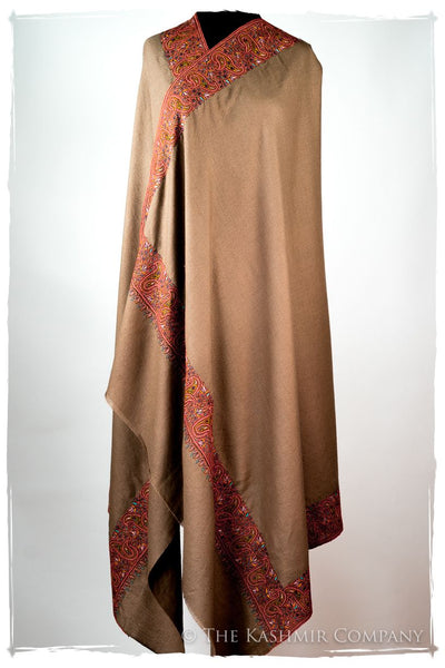 The Moroccan Dunes Frontière - Grand Pashmina Shawl