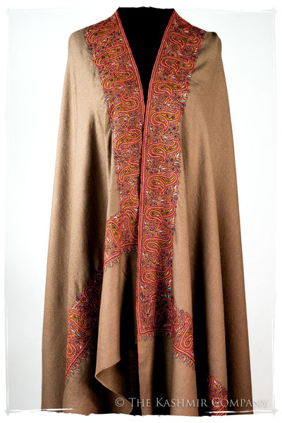 The Moroccan Dunes Frontière - Grand Pashmina Shawl