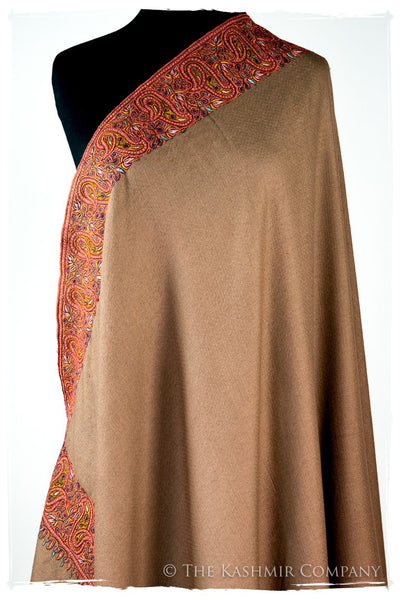 The Moroccan Dunes Frontière - Grand Pashmina Shawl